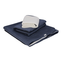 Pet Comfort Lodix Vita Lacivert Köpek Battaniyesi L 100x150cm - 3