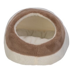 Pet Comfort Nest Mira Ecru/Kahverengi 40x40cm - Thumbnail