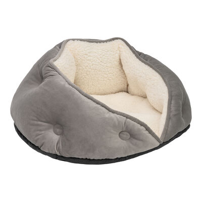 Pet Comfort Paris Kedi ve Köpek Yatağı Gri 60cm - 2