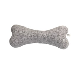 Pet Comfort - Pet Comfort Peluş Kemik Köpek Oyuncağı Gri 25cm