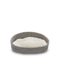 Pet Comfort Porto Gri Köpek Yatağı 70x55cm - Pet Comfort