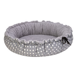 Pet Comfort - Pet Comfort Sunflower Çift Taraflı Gri Dot/Peluş 85cm