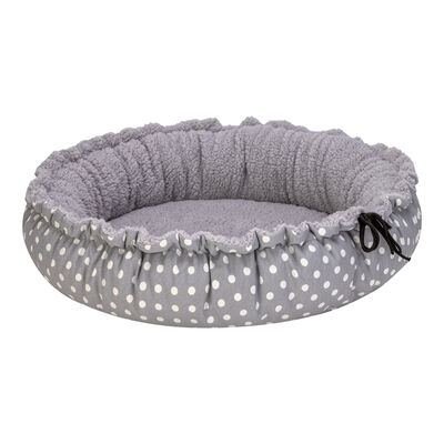 Pet Comfort Sunflower Çift Taraflı Gri Dot/Peluş 85cm