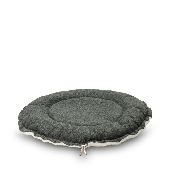 Pet Comfort Sunflower Çift Taraflı Koyu Yeşil/Ekru Kedi ve Köpek Yatağı 60cm - 3