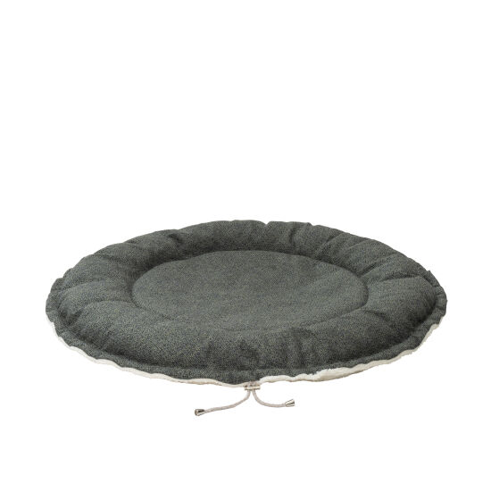 Pet Comfort Sunflower Çift Taraflı Koyu Yeşil/Ekru Kedi ve Köpek Yatağı 85cm - 3