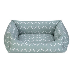 Pet Comfort Uniform Bone Mint-Beyaz Kedi ve Köpek Yatağı M 60x50cm - Pet Comfort