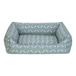 Pet Comfort Uniform Bone Mint-Beyaz Köpek Yatağı L 70x60cm - Pet Comfort