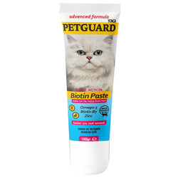 Pet Guard - Pet Guard Biotin Paste Tüy Sağlığı Kedi Macunu 100 Gr