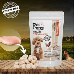 Pet Pops - Pet Pops Freeze Dry Tavuk Göğüsü Köpek Ödülü 40 Gr