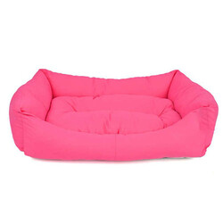 Pet Pretty İç Mekan Kolay Temizlenen Kedi ve Köpek Yatağı No: 1 - Pembe - Pet Pretty