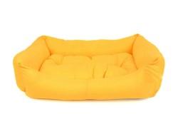 Pet Pretty İç Mekan Kolay Temizlenen Kedi ve Köpek Yatağı No: 4 Sarı - Pet Pretty