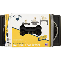 Pet Zone OurPets Barking Bistro Ayarlanabilir Yükseklikli 2 x 1.75 Lt Mama ve Su Kabı - 2