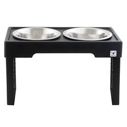 Pet Zone OurPets Barking Bistro Ayarlanabilir Yükseklikli 2 x 1.75 Lt Mama ve Su Kabı - 5