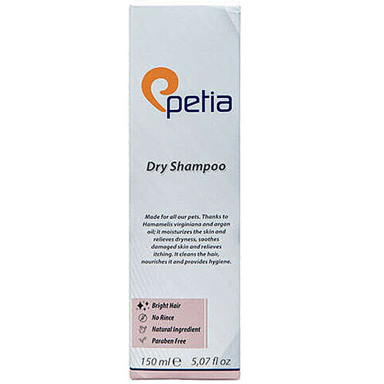 Petia Paw Dry Shampoo Kedi ve Köpek Kuru Köpük Şampuan 150 ML - 2