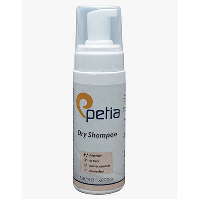 Petia Paw Dry Shampoo Kedi ve Köpek Kuru Köpük Şampuan 150 ML