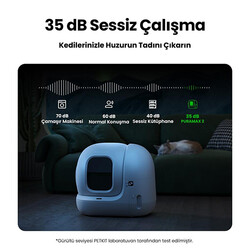 Petkit Pura Max 2 Akıllı Kedi Tuvaleti - Beyaz - Thumbnail
