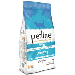Petline - Petline Anchovy Hamsili Yetişkin Kedi Maması 10 Kg