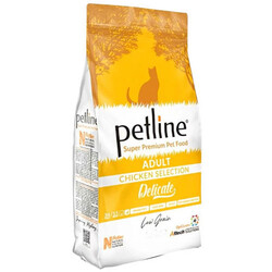 Petline - Petline Delicate Tavuk Etli Yetişkin Kedi Maması 10 Kg