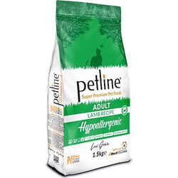 Petline - Petline Hypoallergenic Kuzu Etli Yetişkin Kedi Maması 1,5 Kg