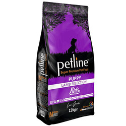 Petline - Petline Kids Puppy Kuzu Etli Yavru Köpek Maması 12 Kg