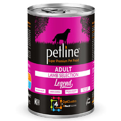 Petline - Petline Legend Pate Lamb Kuzu Etli ve Pirinçli Köpek Konservesi 400 Gr