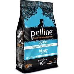 Petline - Petline Pretty Puppy Somonlu Yavru Köpek Maması 3 Kg