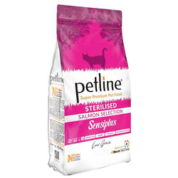 Petline - Petline Sensiplus Sterilised Somonlu Kısırlaştırılmış Kedi Maması 10 Kg