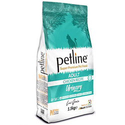 Petline - Petline Urinary İdrar Yolları Sağlığı Tavuklu Kedi Maması 1,5 Kg