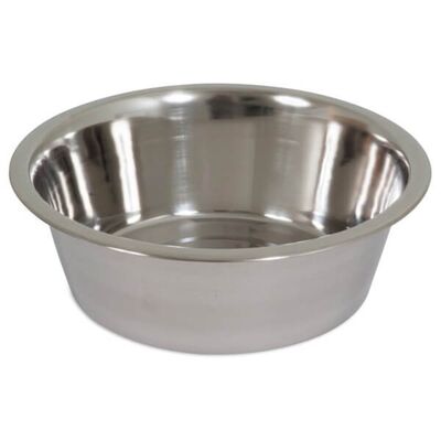 Petmate 23223 Paslanmaz Çelik Mama ve Su Kabı ( Orta Boy )