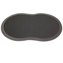 Petmate - Petmate 23412 Replendish Oluklu Kaydırmaz Mat ( Büyük Boy )