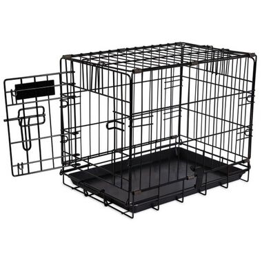 Petmate 41267 İki Kapılı Tel Kafes ( 48 x 30 x 36 Cm )