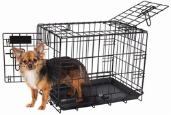 Petmate - Petmate 41267 İki Kapılı Tel Kafes ( 48 x 30 x 36 Cm )