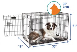 Petmate - Petmate 41269 İki Kapılı Tel Kafes ( 76 x 48 x 54 cm )