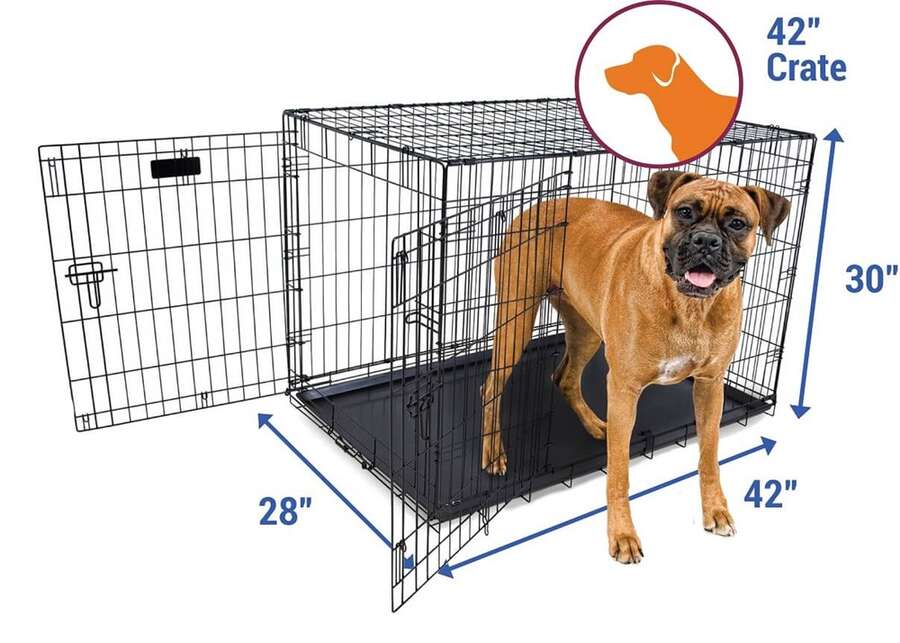 Petmate 41271 Iki Kapili Tel Kafes 107x71x76cm Kopek Kulube Ve Tasimalari Kopek Egitim Urunleri Petmate