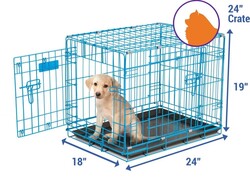 Petmate - Petmate 41286 Yavru Köpek Tel Kafes ( 61 x 46 x 48 Cm )
