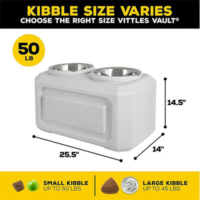 Petmate Vittles Vault Mama Saklama Hazneli Mama Su Kabı - 3