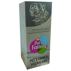 Pets Family - Pets Family 301019 Mega Flash Köpek (Kas ve Kemik Geliştirici) 500 ML
