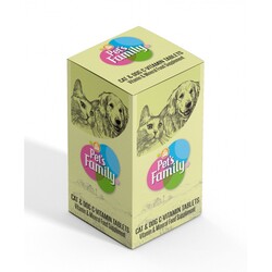 Pets Family - Pets Family 301021 Kedi ve Köpek C-Vitamin 75 Tablet