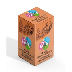 Pets Family - Pets Family 301022 Brewers Yeast Deri ve Tüy Sağlığı Kedi ve Köpek 75 - Tablet