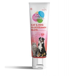 Pets Family - Pets Family Glucozamin Eklem ve Kıkırdak Destekleyici Kedi ve Köpek Paste 100 Gr