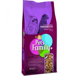 Pets Family - Pets Family Paraket Yemi 800 Gr