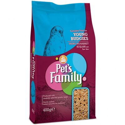 Pets Family Yavru Muhabbet Kuşu Yemi 400 Gr