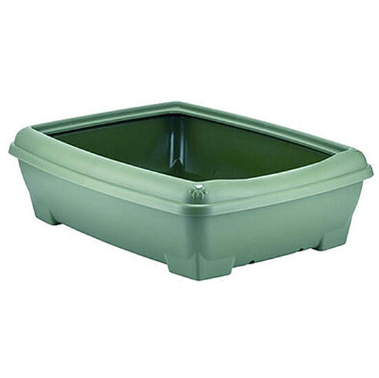 PetWork Relax Kedi Tuvaleti Soft Yeşil 49,5 x 38 x 14 Cm - 1
