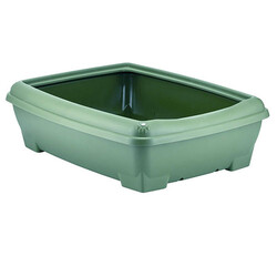 PetWork - PetWork Relax Kedi Tuvaleti Soft Yeşil 49,5 x 38 x 14 Cm