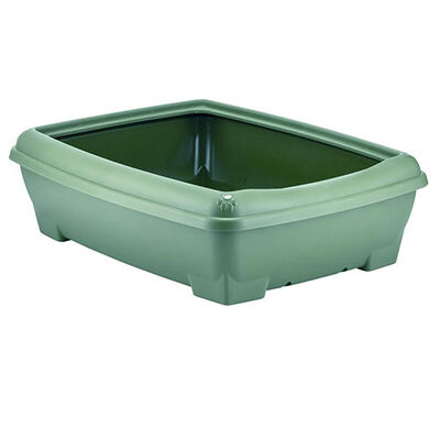 PetWork Relax Kedi Tuvaleti Soft Yeşil 49,5 x 38 x 14 Cm