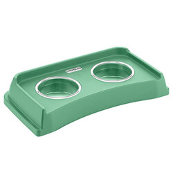 PetWork - Petwork Versus Duo 2 li Mama ve Su Kabı Soft Yeşil