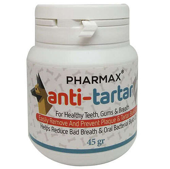 Pharmax Anti-Tartar Kedi Köpek Diş Taşı Giderici Toz 45 Gr - 1