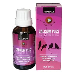Pharmax - Pharmax Calcium Plus Kuş Kalsiyum Desteği 30 ML