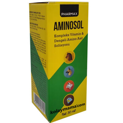 Pharmax Canvit Aminosol Vitamin ve Aminoasit Solüsyonu 30 ML