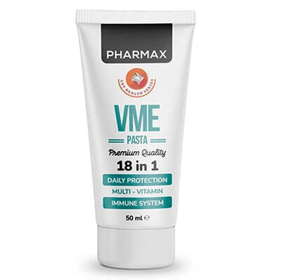 Pharmax VME Pasta Multi Vitamin Kedi Macunu 50 ML